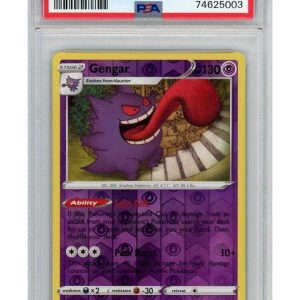 Gengar 057/198 Reverse Foil PSA 10