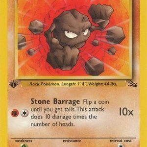 Geodude - 47/62 - 1st Edition