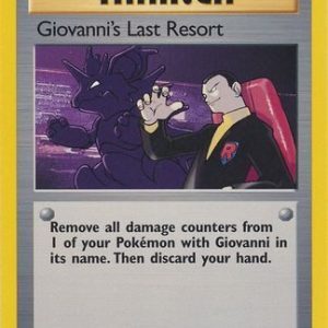 Giovanni's Last Resort - 105/132 - 1st Edition