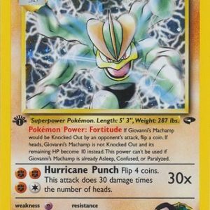 Giovanni's Machamp - 6/132 - 1st Edition (Holo)
