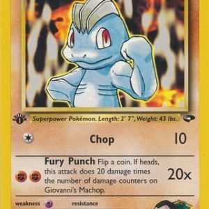 Giovanni's Machop - 72/132 - 1st Edition
