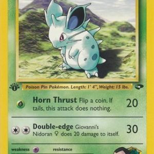 Giovanni's Nidoran ♀ - 75/132 - 1st Edition