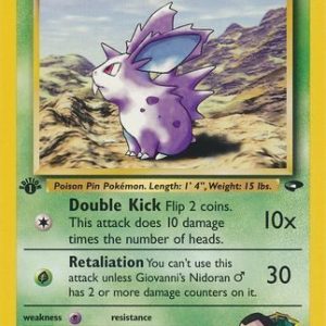 Giovanni's Nidoran &male; - 76/132 - 1st Edition