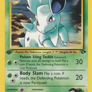 Giovanni's Nidorina - 44/132 - 1st Edition