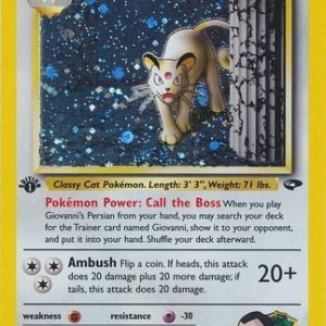 Giovanni's Persian - 8/132 - 1st Edition (Holo)