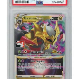 Giratina VSTAR Prize Pack Stamp 131/196 PSA 9