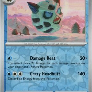 Glalie - 052/167 - Reverse