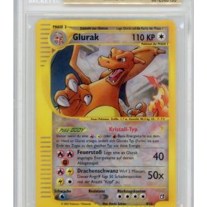 Glurak (Charizard) 9/12 Box Topper BGS 9.5
