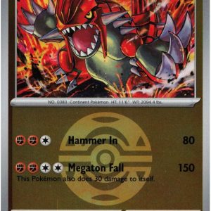Groudon - 108/217 - Reverse (Poke Ball)