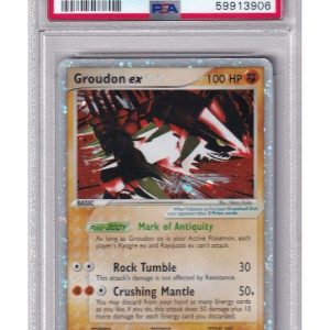 Groudon ex 93/101 PSA 4