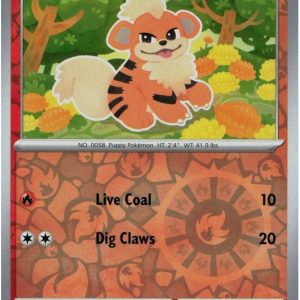 Growlithe - 027/182 - Reverse