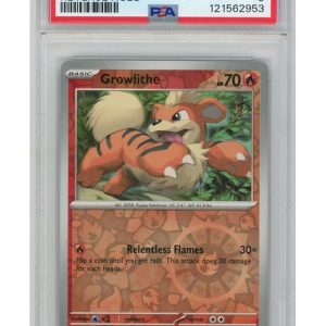 Growlithe 030/198 Reverse Foil PSA 9