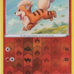 Growlithe - 19/195 - Reverse