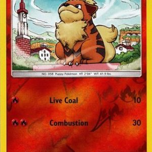 Growlithe - 21/214 - Reverse