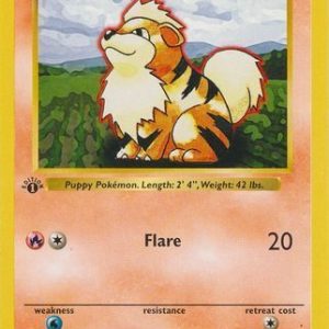 Growlithe - 28/102 - 1st Edition