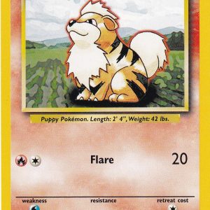 Growlithe - 28/102 - 4th Print