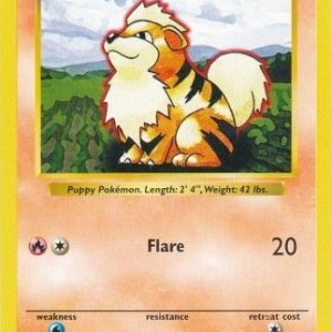 Growlithe - 28/102 - Shadowless