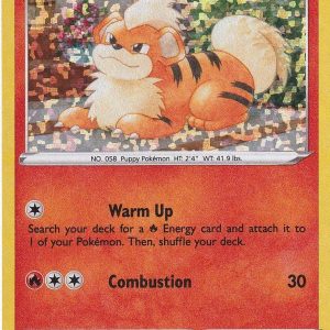 Growlithe - 4/15 (Holo) - McDonald's Promo - Pokemon McDonald's Collection 2022