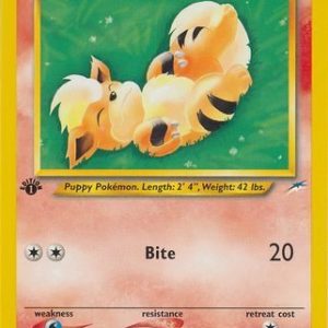 Growlithe - 68/105 - 1st Edition