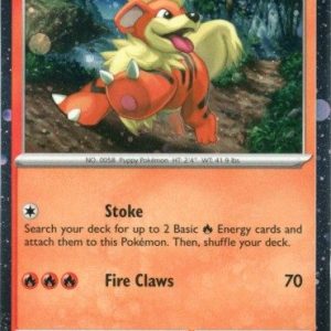 Growlithe - SVP024 - Pokemon Scarlet & Violet promo