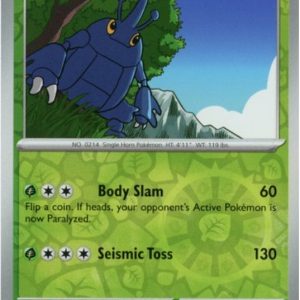 Heracross - 008/167 - Reverse