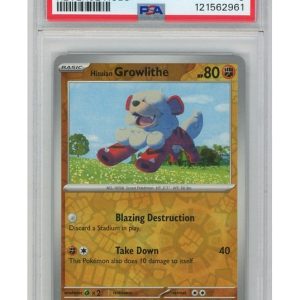 Hisuian Growlithe 090/167 Reverse Foil PSA 9