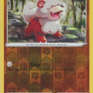Hisuian Growlithe - 83/196 - Reverse