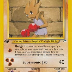 Hitmonchan - 69/105 - 1st Edition