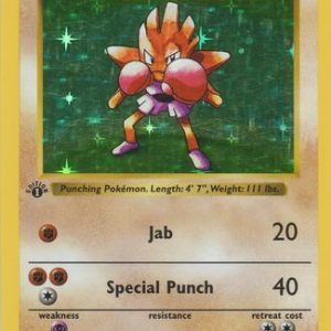 Hitmonchan - 7/102 - 1st Edition (Holo)