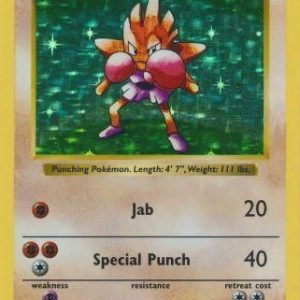Hitmonchan - 7/102 - Shadowless (Holo)