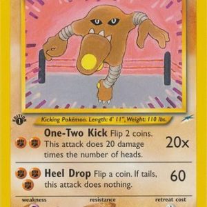 Hitmonlee - 42/105 - 1st Edition