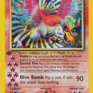 Ho-oh - 7/64 - 1st Edition (Holo)