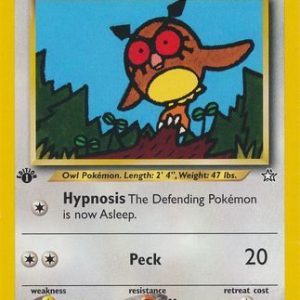 Hoothoot - 60/111 - 1st Edition