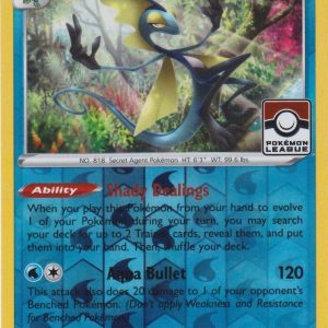 Inteleon - 058/202 - Reverse - Pokémon League Stamp