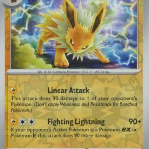 Jolteon - 135/165 - Reverse