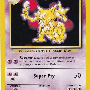 Kadabra - 32/102 - 4th Print