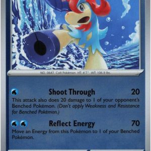 Keldeo - 019/086 - Reverse