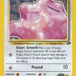 Koga's Ditto - 10/132 (Holo)