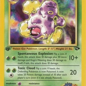 Koga's Weezing - 50/132 - 1st Edition