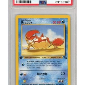 Krabby 51/62 1st Edition PSA 9