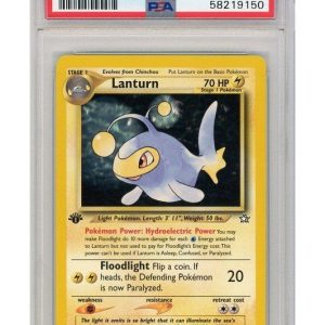 Lanturn 38/111 1st Edition PSA 9