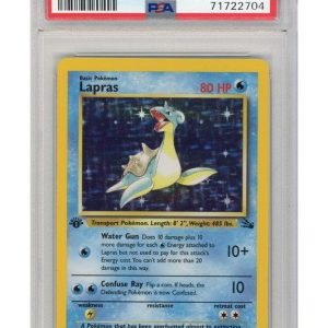 Lapras 10/62 1st Edition PSA 7