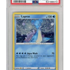 Lapras SWSH051 PSA 8