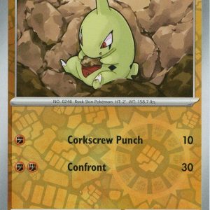 Larvitar - 105/197 - Reverse