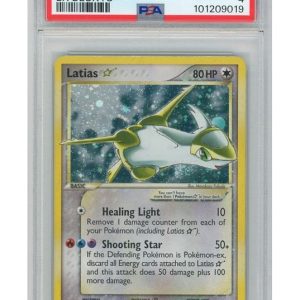 Latias * (Gold Star) 105/107 PSA 4