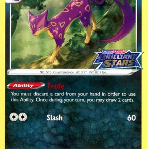 Liepard - SWSH187 (Prerelease) - Pokemon Sword & Shield promo