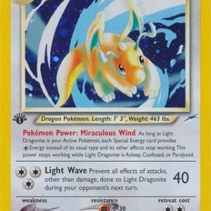 Light Dragonite - 14/105 - 1st Edition (Holo)