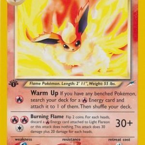 Light Flareon - 46/105 - 1st Edition
