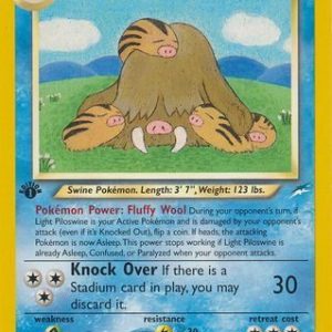 Light Piloswine - 26/105 - 1st Edition