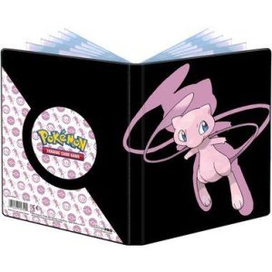 Lille mappe med pokemonmotiv (Mew) (4 kort pr. side + 2 sider til JUMBOkort)